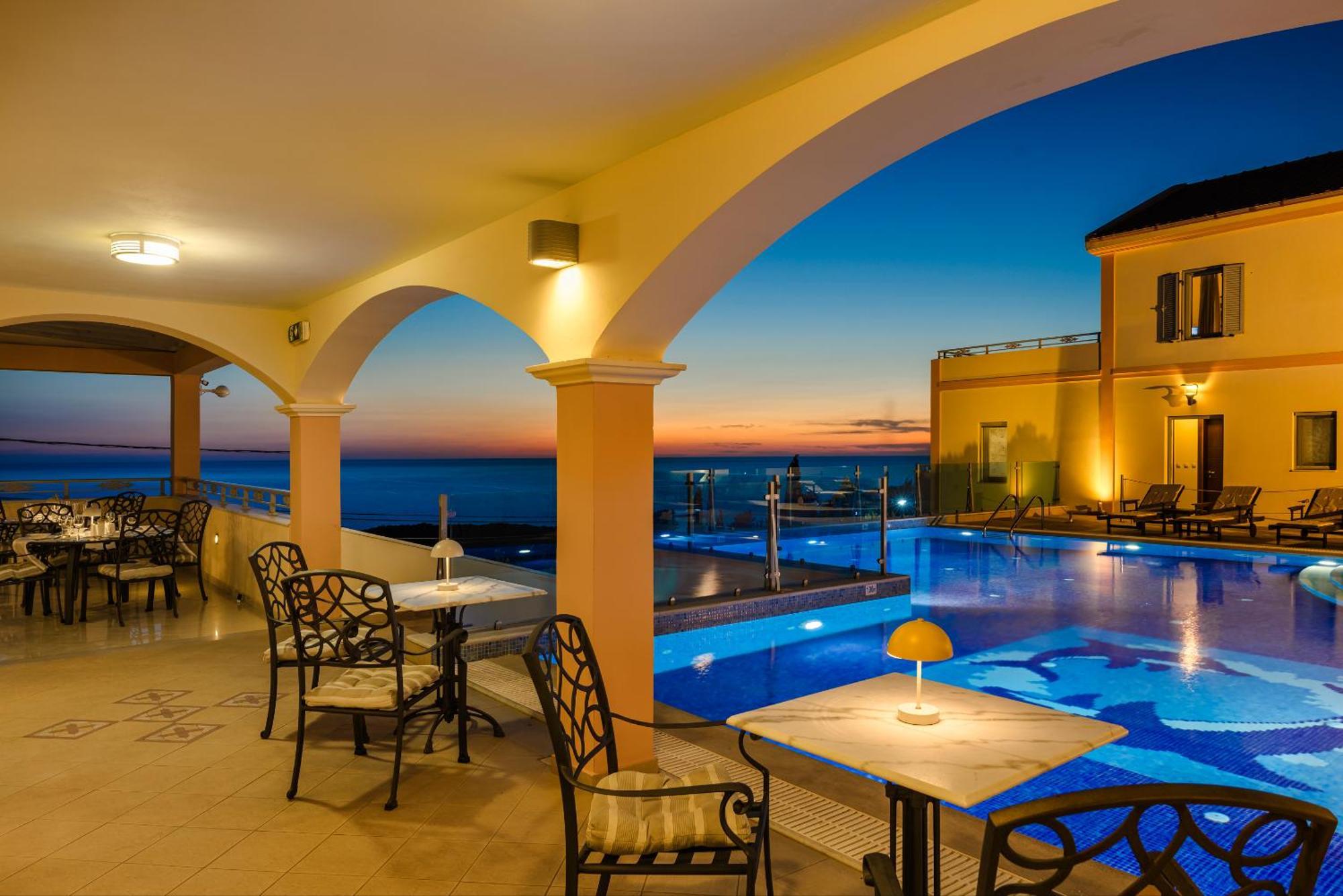 Belle View Hotel - Sea View & Sunset Mánganos Exterior photo